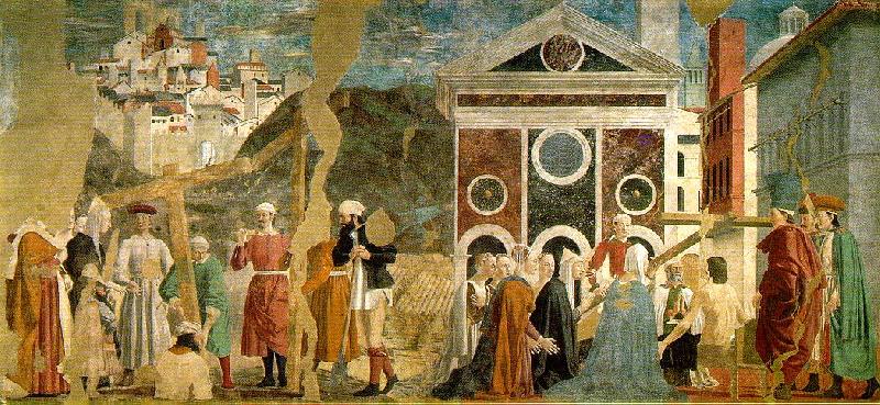 Discovery and Proof of the True Cross, Piero della Francesca